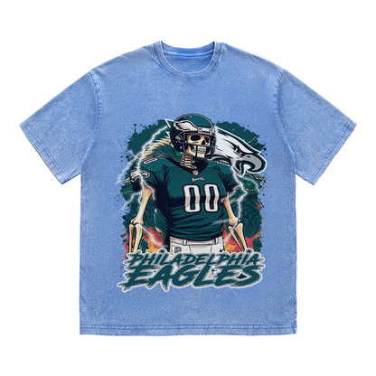 RDMCLOTHINGART tapestry hoodie EAGLES HEAVY WEIGHT COTTON TEE-8808