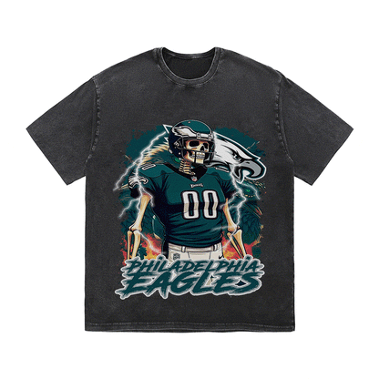 RDMCLOTHINGART tapestry hoodie EAGLES HEAVY WEIGHT COTTON TEE-8808