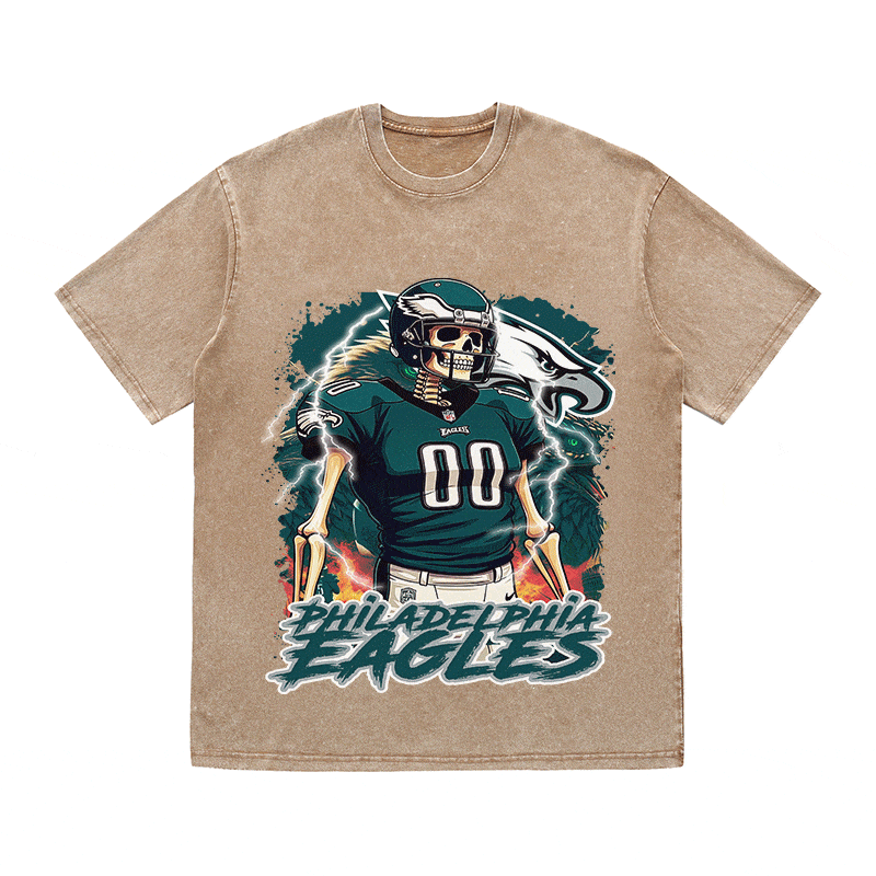 RDMCLOTHINGART tapestry hoodie EAGLES HEAVY WEIGHT COTTON TEE-8808