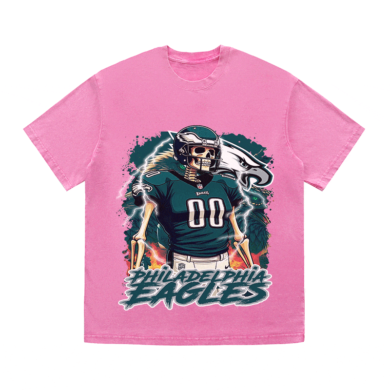 RDMCLOTHINGART tapestry hoodie EAGLES HEAVY WEIGHT COTTON TEE-8808