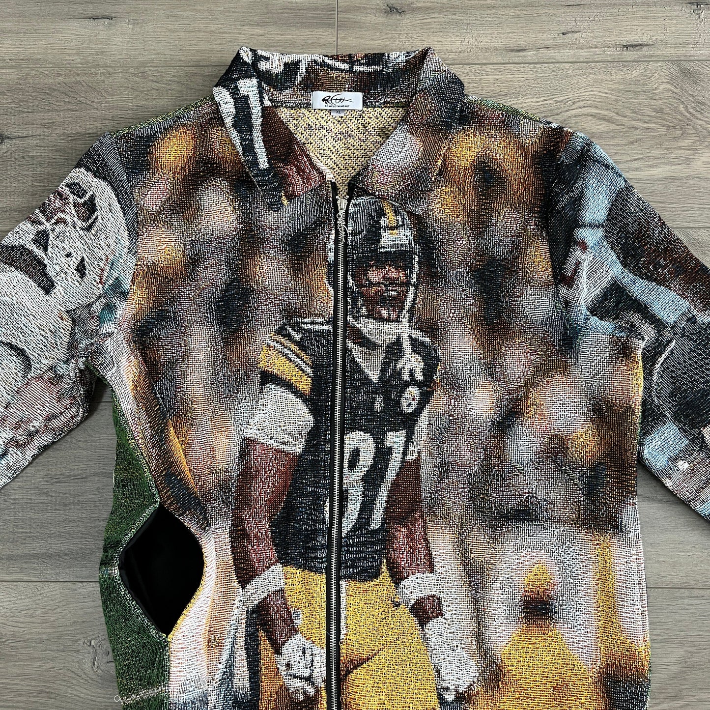 RDMCLOTHINGART tapestry hoodie EASYMONEY9 TAPESTRY JACKET