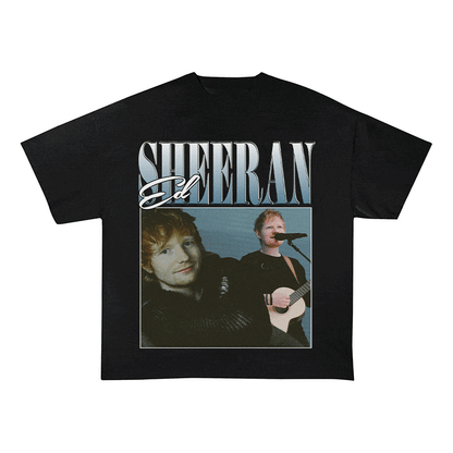 RDMCLOTHINGART tapestry hoodie ED SHEERAN HEAVY WEIGHT COTTON TEE-8860