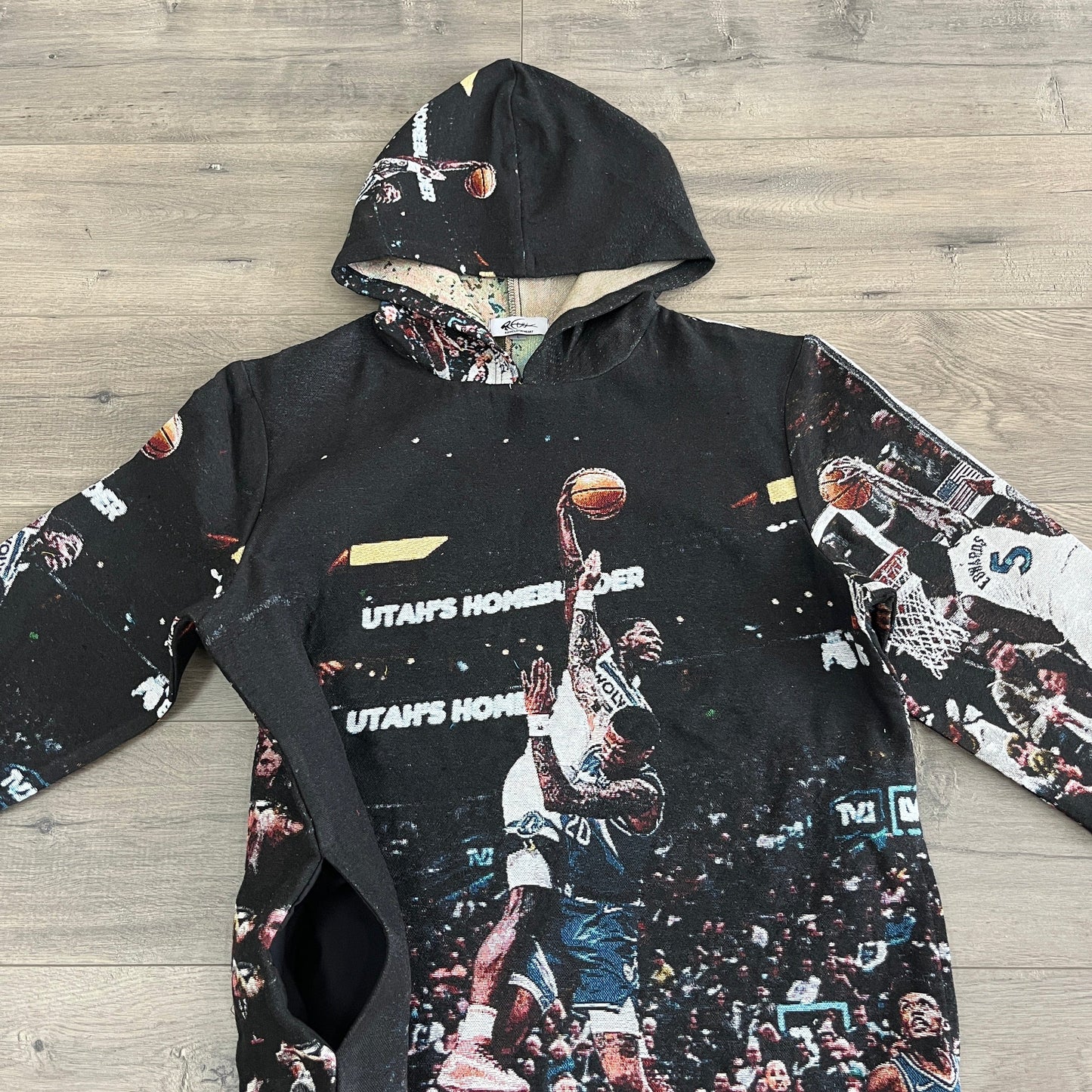 RDMCLOTHINGART tapestry hoodie EDWARDS TAPESTRY HOODIE