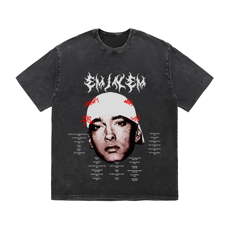 RDMCLOTHINGART tapestry hoodie EMINEN HEAVY WEIGHT COTTON TEE-8877