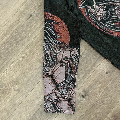 EREN YEAGER TAPESTRY HOODIE - RDMCLOTHINGART