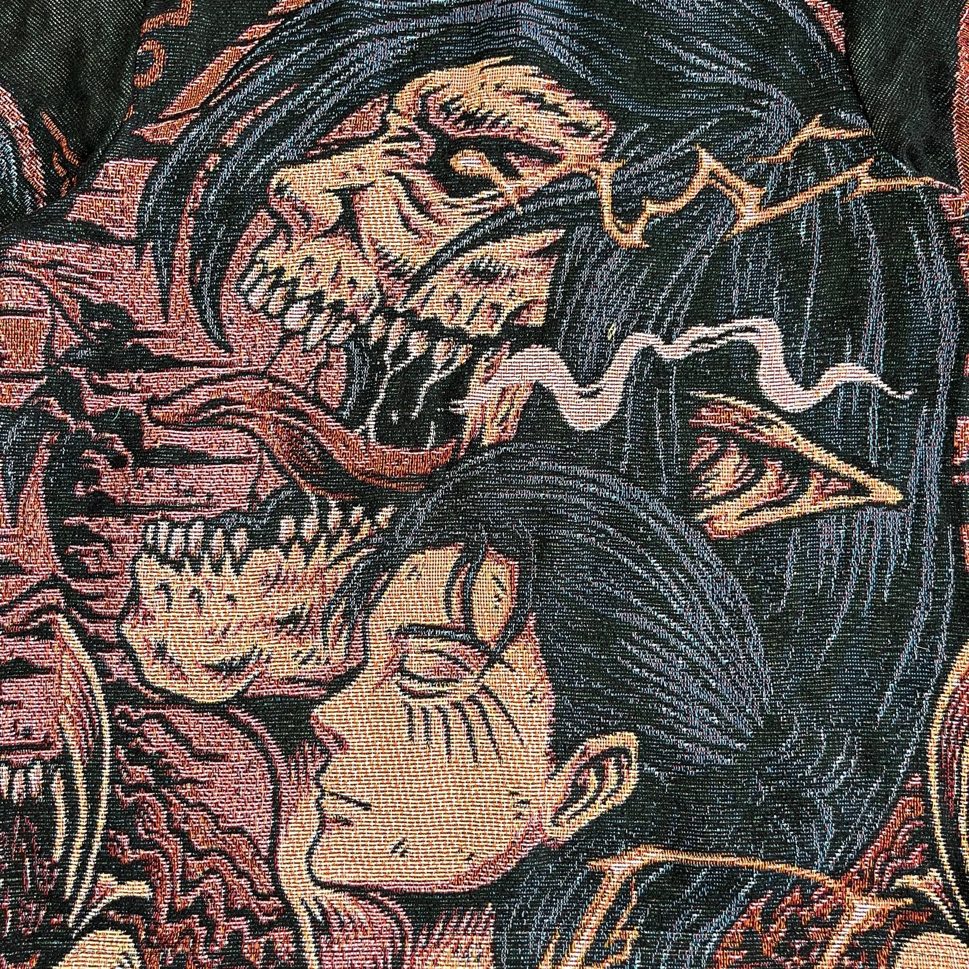 EREN YEAGER TAPESTRY HOODIE - RDMCLOTHINGART