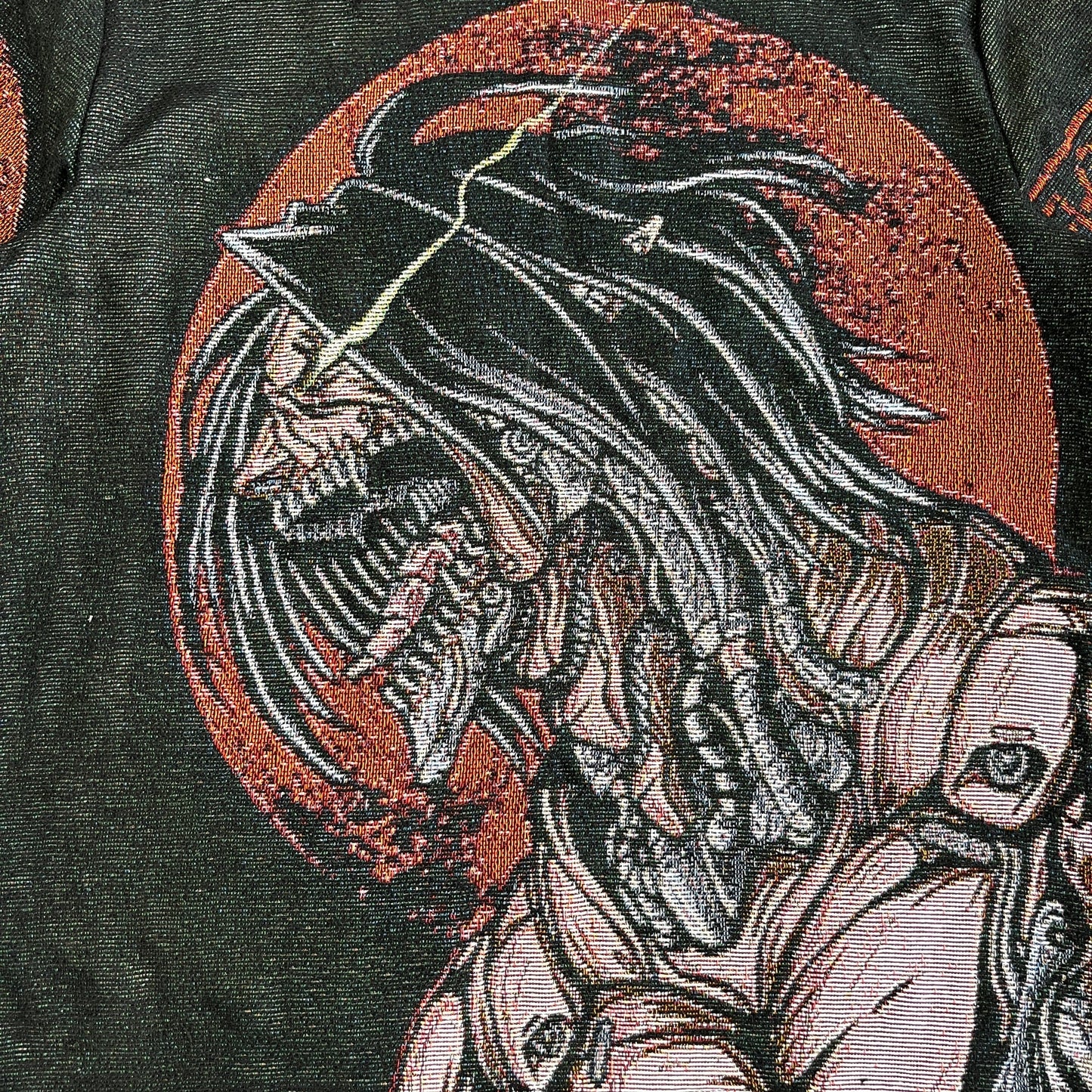 EREN YEAGER TAPESTRY HOODIE - RDMCLOTHINGART