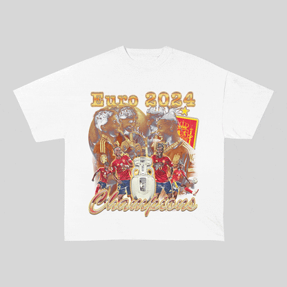 RDMCLOTHINGART tapestry hoodie EURO 2024 HEAVY WEIGHT COTTON TEE-8959