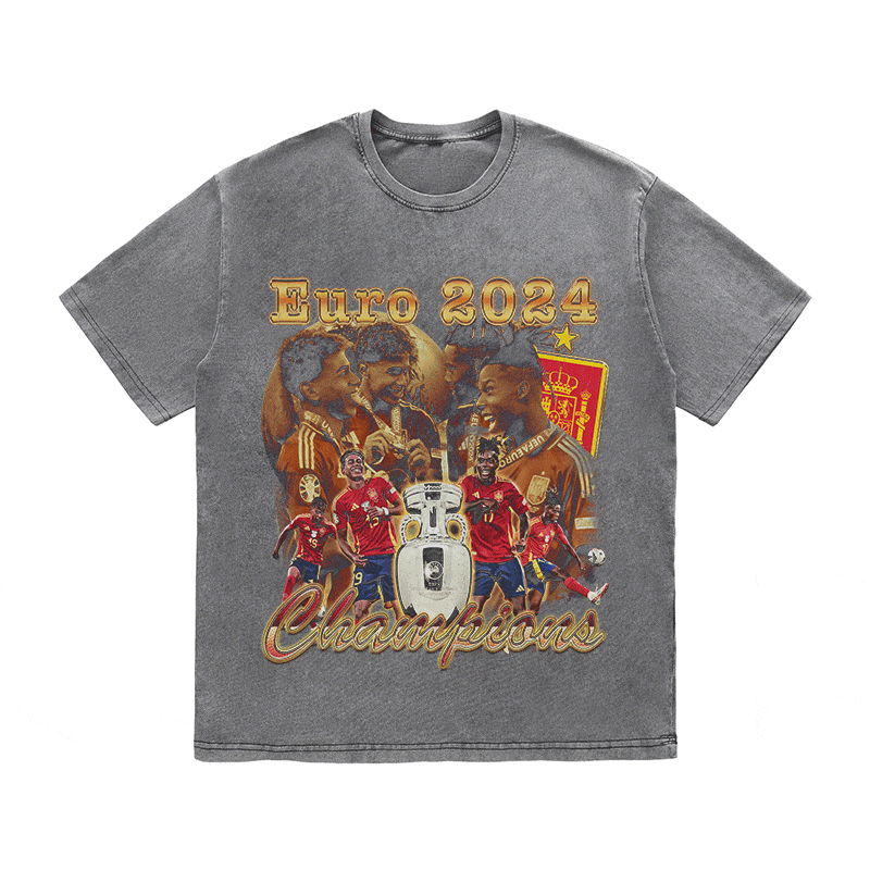 RDMCLOTHINGART tapestry hoodie EURO 2024 HEAVY WEIGHT COTTON TEE-8959