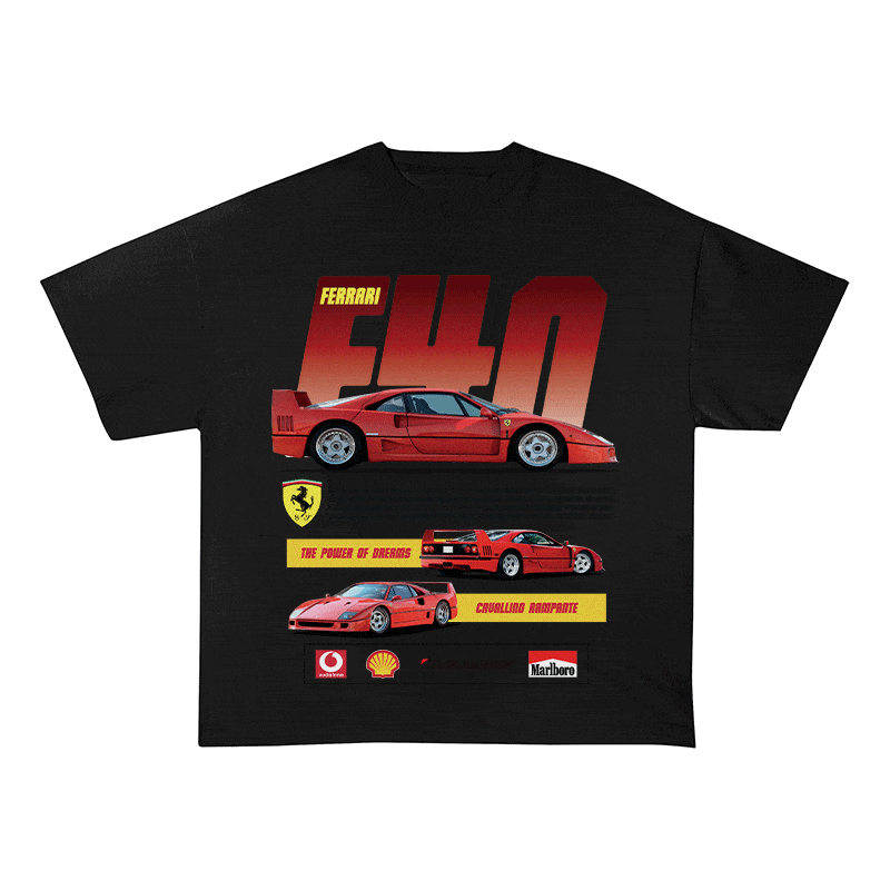 RDMCLOTHINGART tapestry hoodie F40 HEAVY WEIGHT COTTON TEE-8844