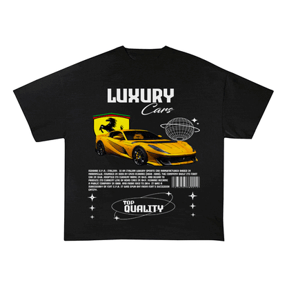 RDMCLOTHINGART tapestry hoodie FERRARI HEAVY WEIGHT COTTON TEE-9095