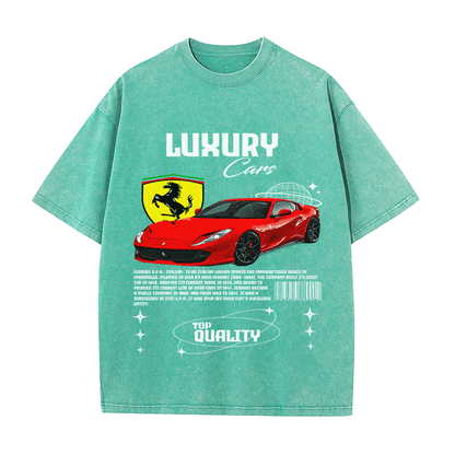 RDMCLOTHINGART tapestry hoodie FERRARI HEAVY WEIGHT COTTON TEE-9096