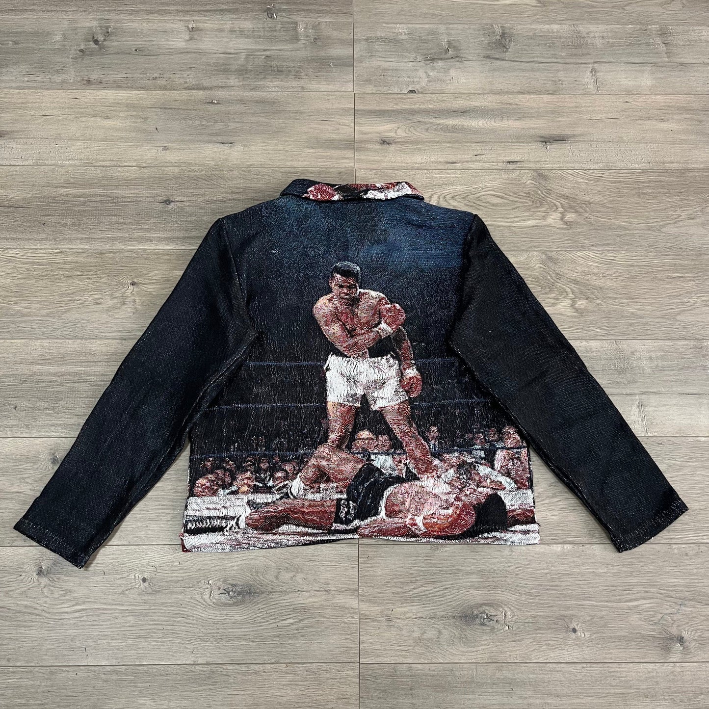 FIGHT TAPESTRY JACKET - RDMCLOTHINGART