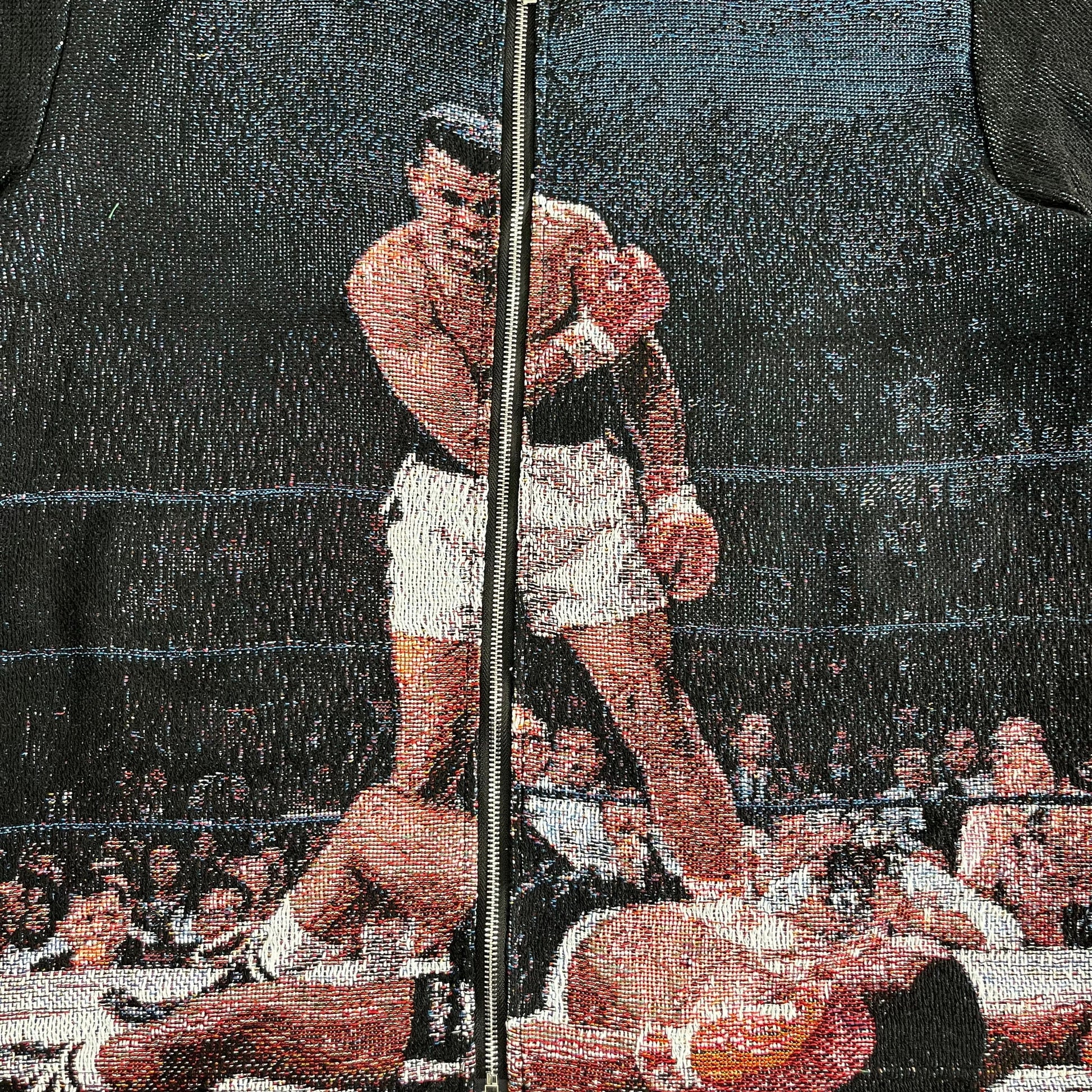 FIGHT TAPESTRY JACKET - RDMCLOTHINGART