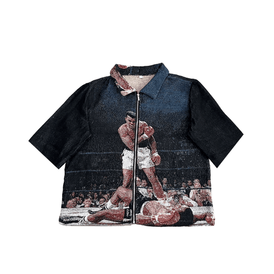 RDMCLOTHINGART tapestry hoodie FIGHT TAPESTRY TEE