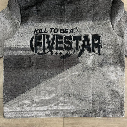 RDMCLOTHINGART tapestry hoodie FIVESTARS TAPESTRY TEE