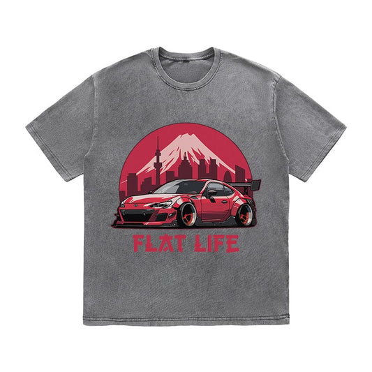 RDMCLOTHINGART tapestry hoodie FL4T HEAVY COTTON TEES-9453