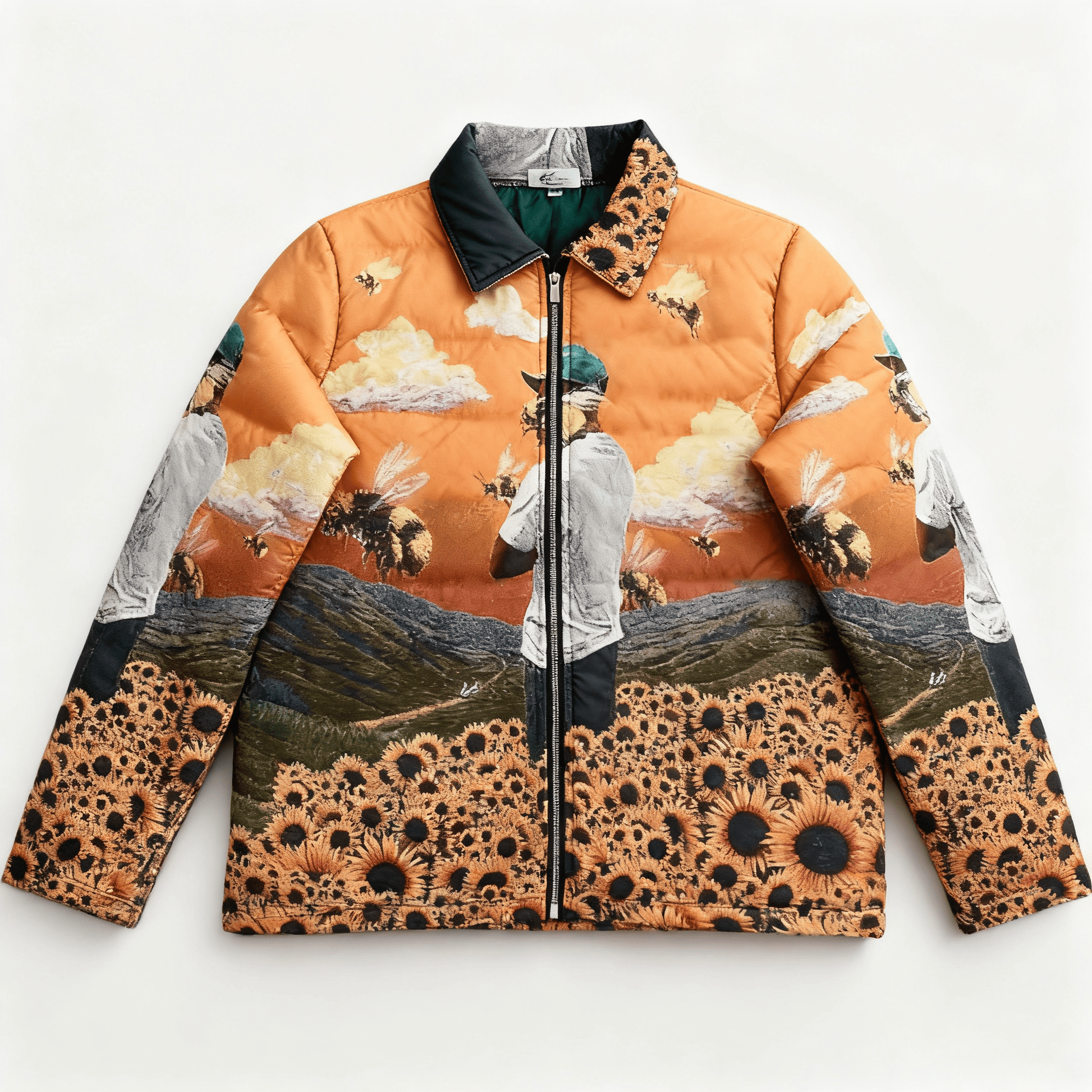 RDMCLOTHINGART tapestry hoodie FLOWER BOY TAPESTRY COAT