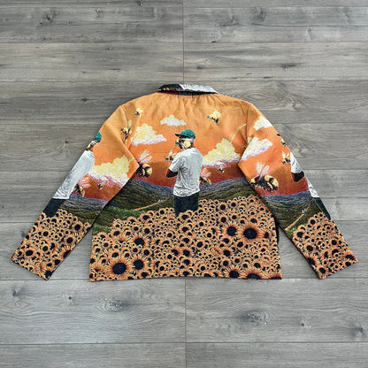 FLOWER BOY TAPESTRY JACKET - RDMCLOTHINGART