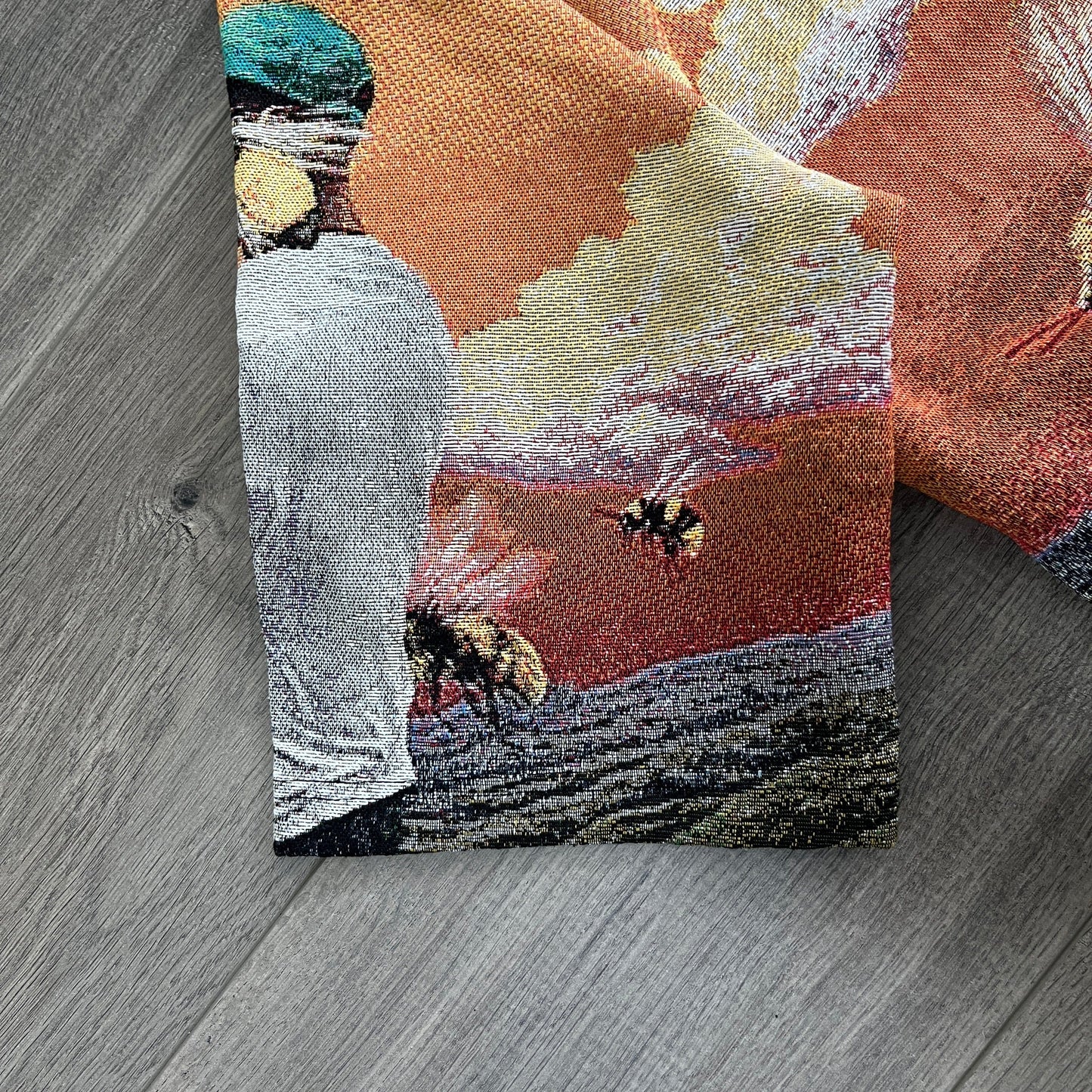 RDMCLOTHINGART tapestry hoodie FLOWER BOY TAPESTRY TEE