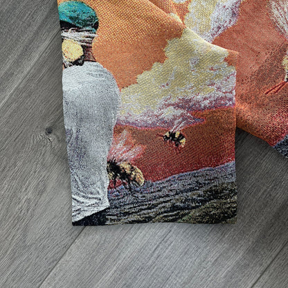 RDMCLOTHINGART tapestry hoodie FLOWER BOY TAPESTRY TEE