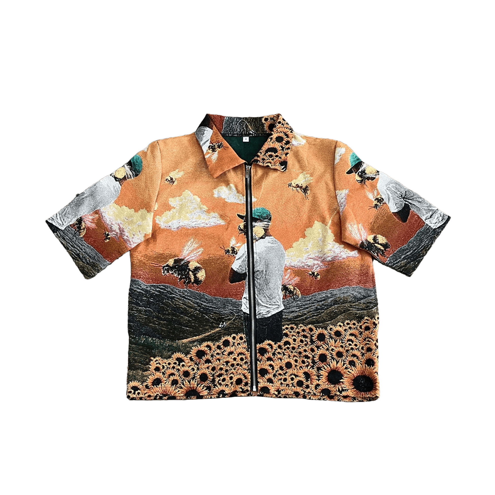 RDMCLOTHINGART tapestry hoodie FLOWER BOY TAPESTRY TEE