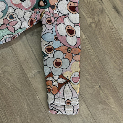 FLOWER TAPESTRY COAT - RDMCLOTHINGART