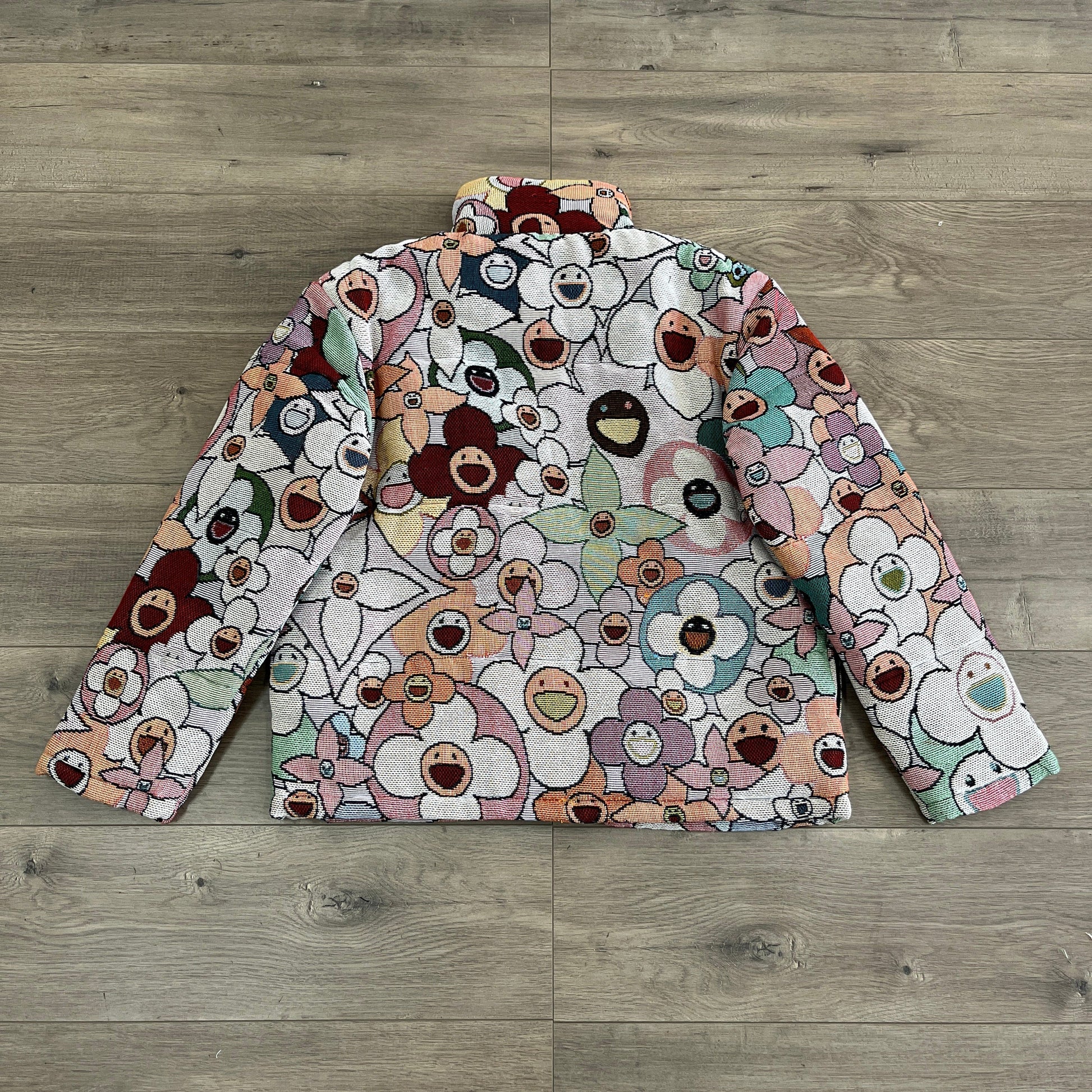 FLOWER TAPESTRY COAT - RDMCLOTHINGART
