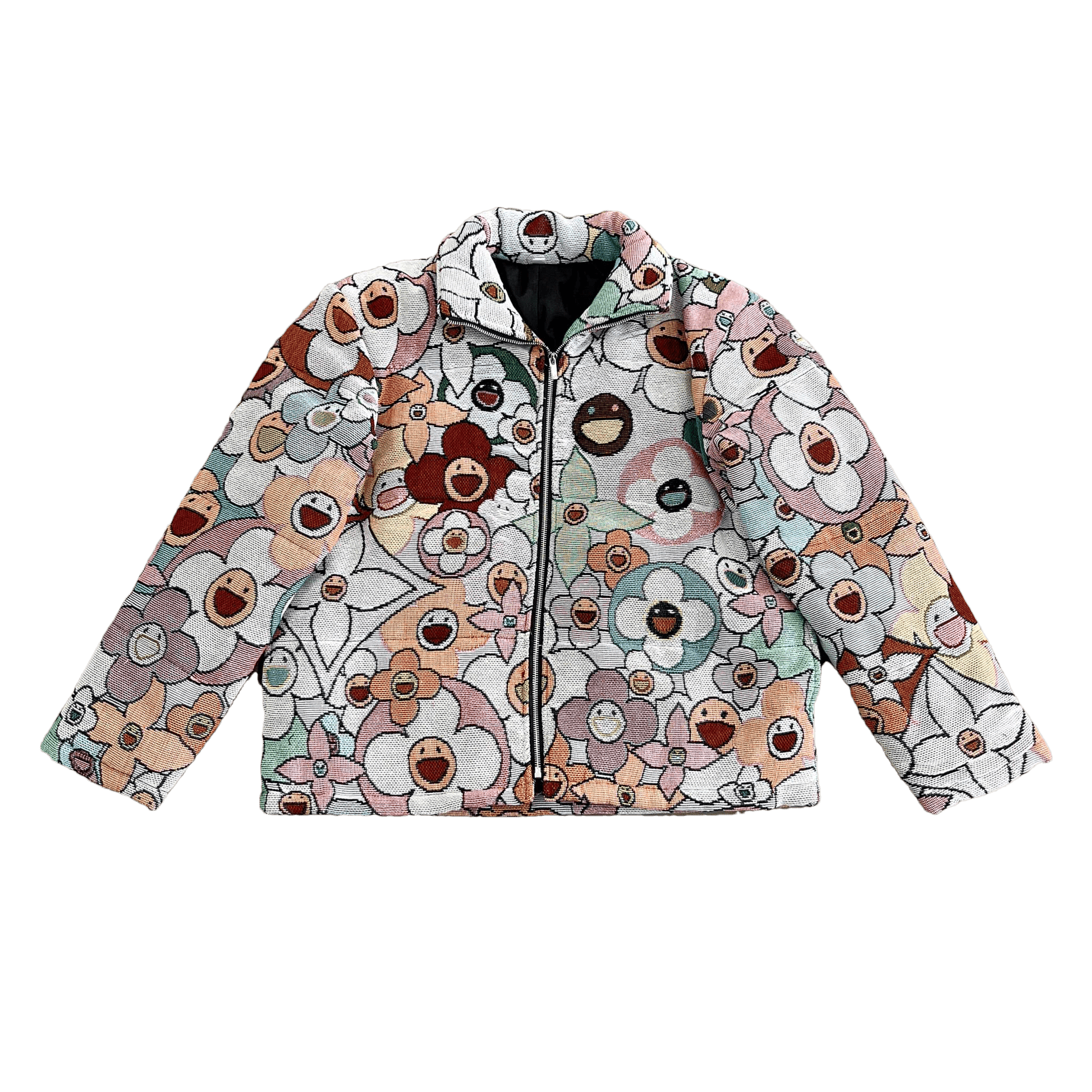 FLOWER TAPESTRY COAT - RDMCLOTHINGART