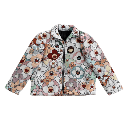 FLOWER TAPESTRY COAT - RDMCLOTHINGART