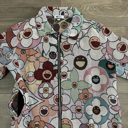 FLOWER TAPESTRY JACKET - RDMCLOTHINGART