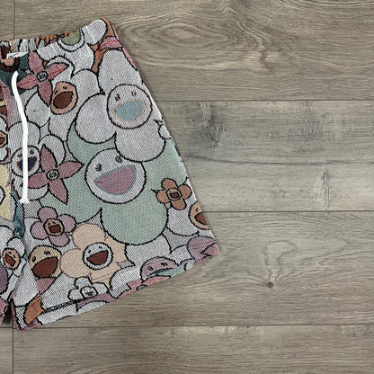 FLOWER TAPESTRY SHORT - RDMCLOTHINGART