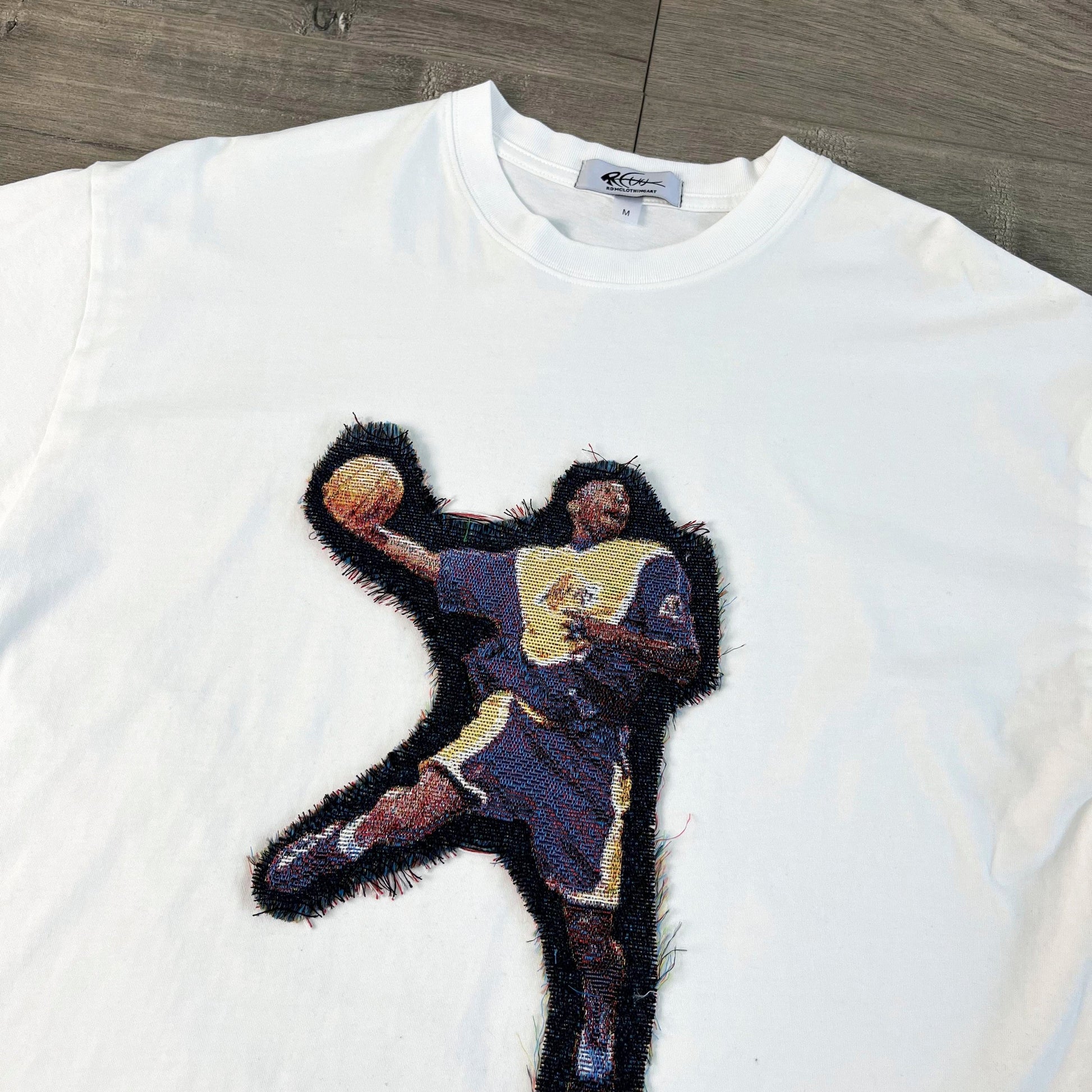 FLY MANBA HEAVY WEIGTH PATCH TEE-8106 - RDMCLOTHINGART