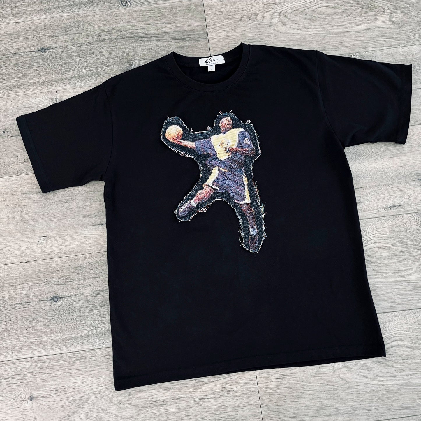 FLY MANBA HEAVY WEIGTH PATCH TEE-8106 - RDMCLOTHINGART