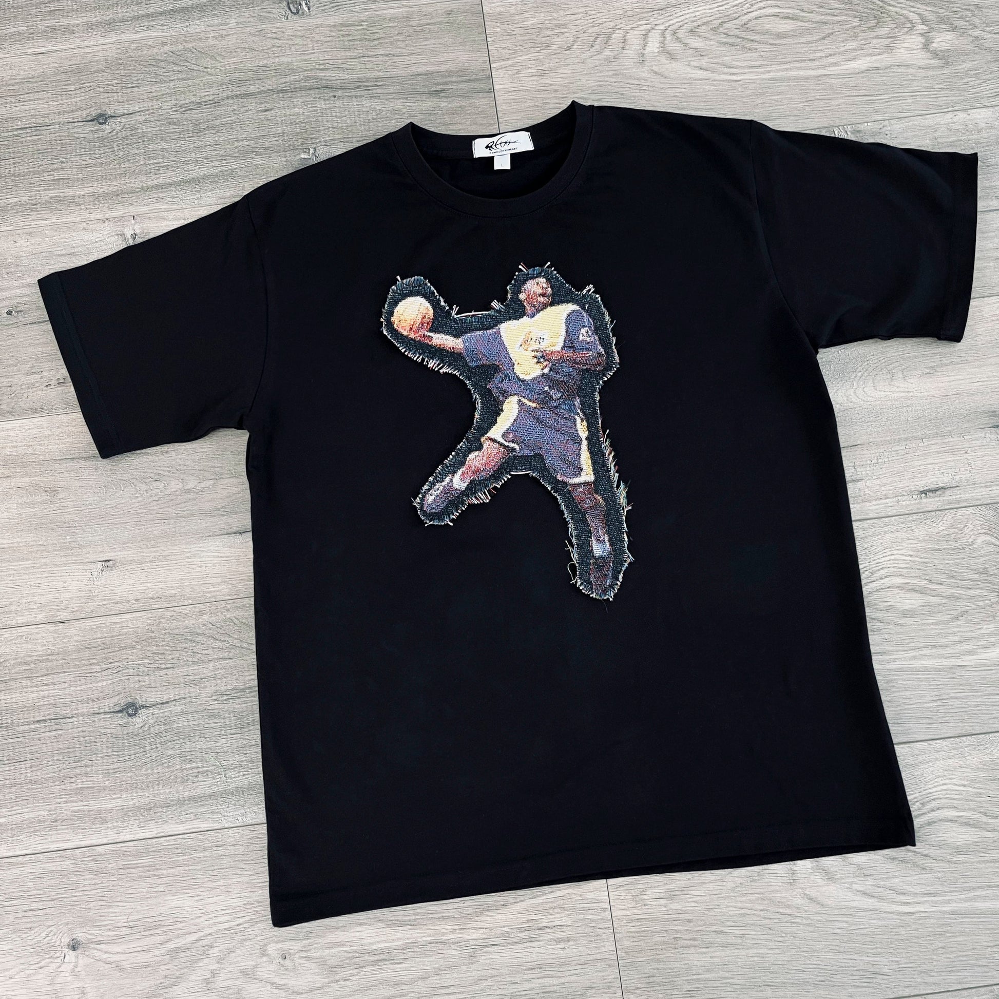 FLY MANBA HEAVY WEIGTH PATCH TEE-8106 - RDMCLOTHINGART