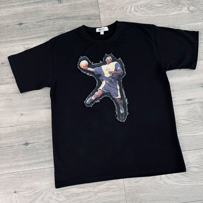 FLY MANBA HEAVY WEIGTH PATCH TEE-8106 - RDMCLOTHINGART