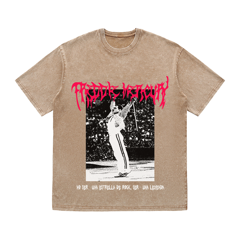 RDMCLOTHINGART tapestry hoodie FREDDIE MERCURY HEAVY WEIGHT COTTON TEE-8902