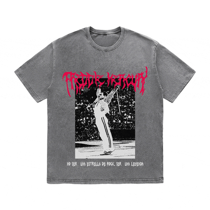 RDMCLOTHINGART tapestry hoodie FREDDIE MERCURY HEAVY WEIGHT COTTON TEE-8902