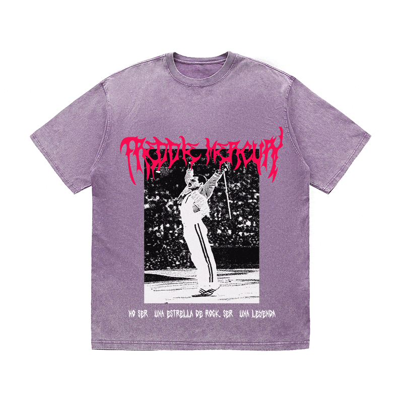 RDMCLOTHINGART tapestry hoodie FREDDIE MERCURY HEAVY WEIGHT COTTON TEE-8902