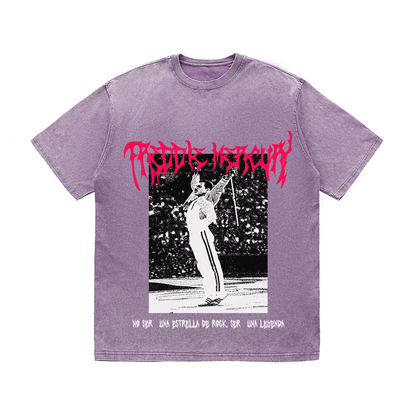 RDMCLOTHINGART tapestry hoodie FREDDIE MERCURY HEAVY WEIGHT COTTON TEE-8902