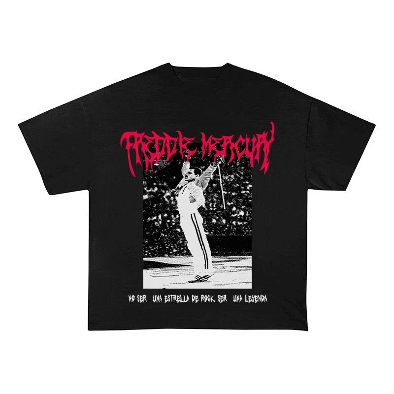 RDMCLOTHINGART tapestry hoodie FREDDIE MERCURY HEAVY WEIGHT COTTON TEE-8902