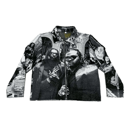 FREEYSL TAPESTRY JACKET - RDMCLOTHINGART