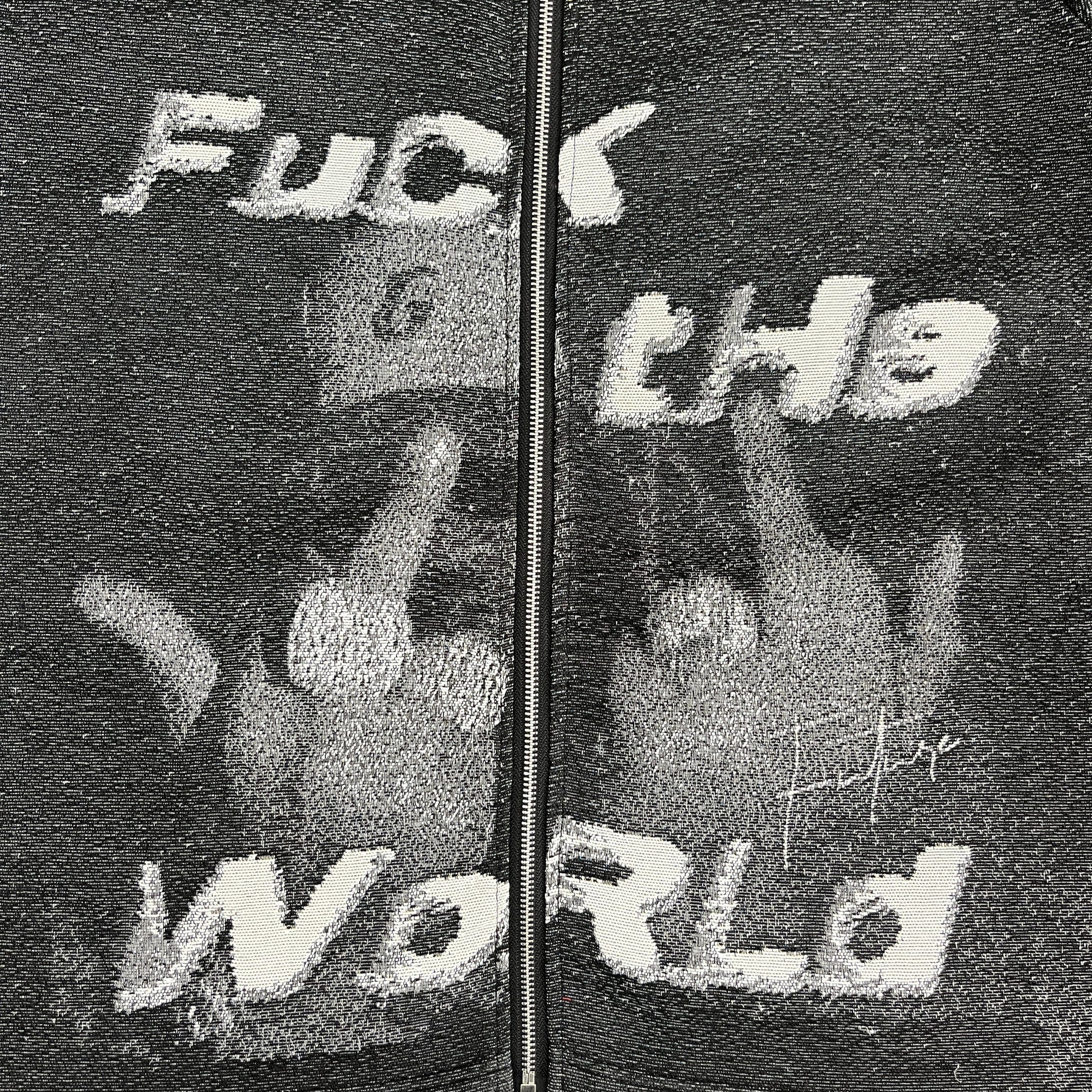 FXXK THE WORLD TAPESTRY JACKET - RDMCLOTHINGART