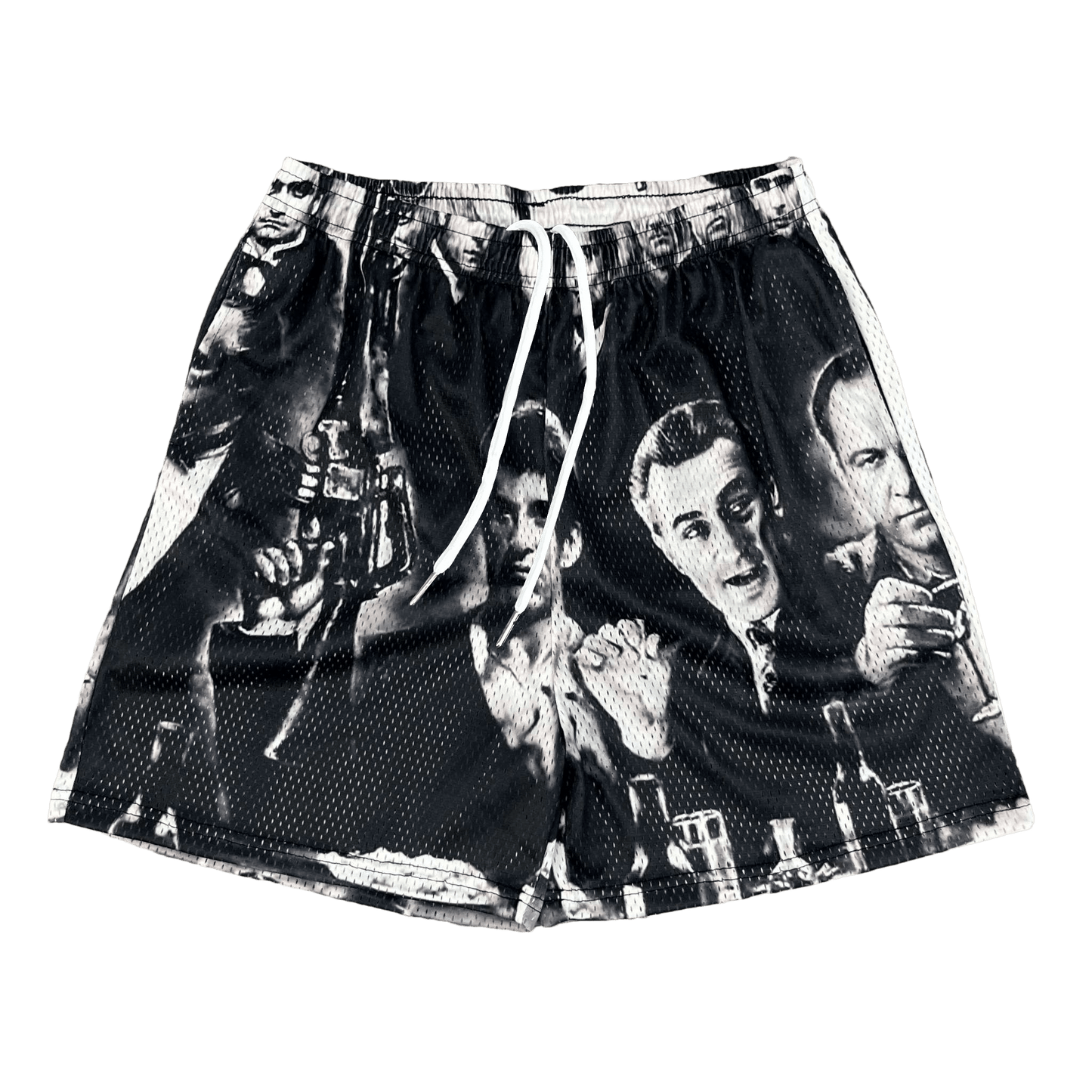 GANGSTERS MESH SHORTS-8681 - RDMCLOTHINGART