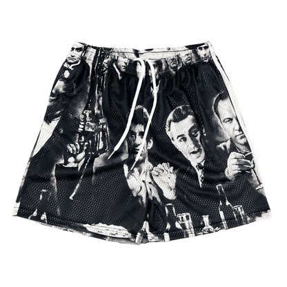 GANGSTERS MESH SHORTS-8681 - RDMCLOTHINGART