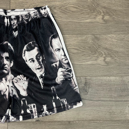 GANGSTERS MESH SHORTS-8681 - RDMCLOTHINGART