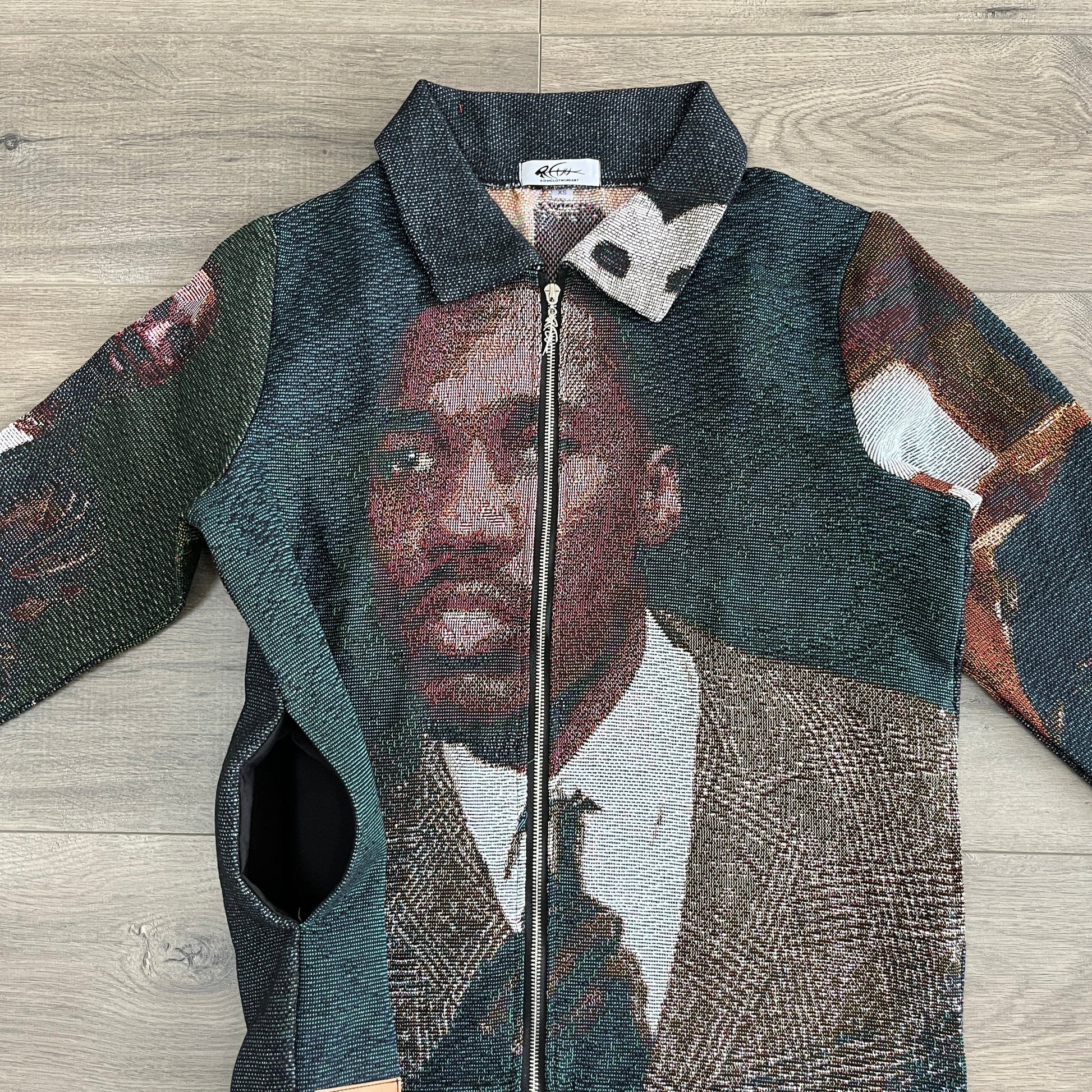 RDMCLOTHINGART tapestry hoodie GIVEON TAPESTRY JACKET