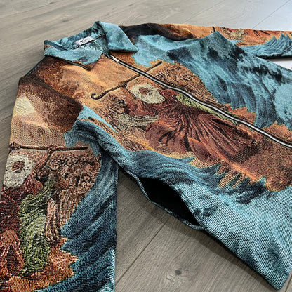 RDMCLOTHINGART tapestry hoodie GOD'S KINGDOM TAPESTRY JACKET