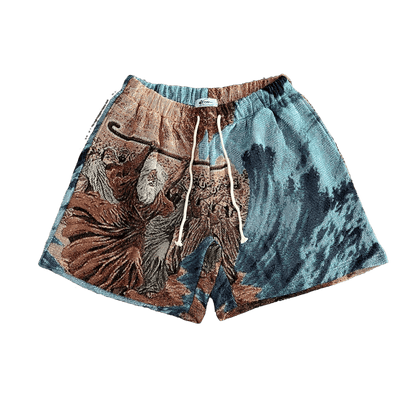 RDMCLOTHINGART tapestry hoodie GOD'S KINGDOM TAPESTRY SHORTS