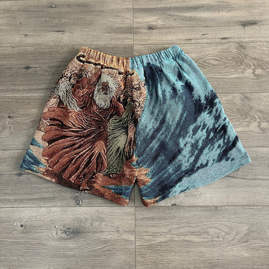 RDMCLOTHINGART tapestry hoodie GOD'S KINGDOM TAPESTRY SHORTS